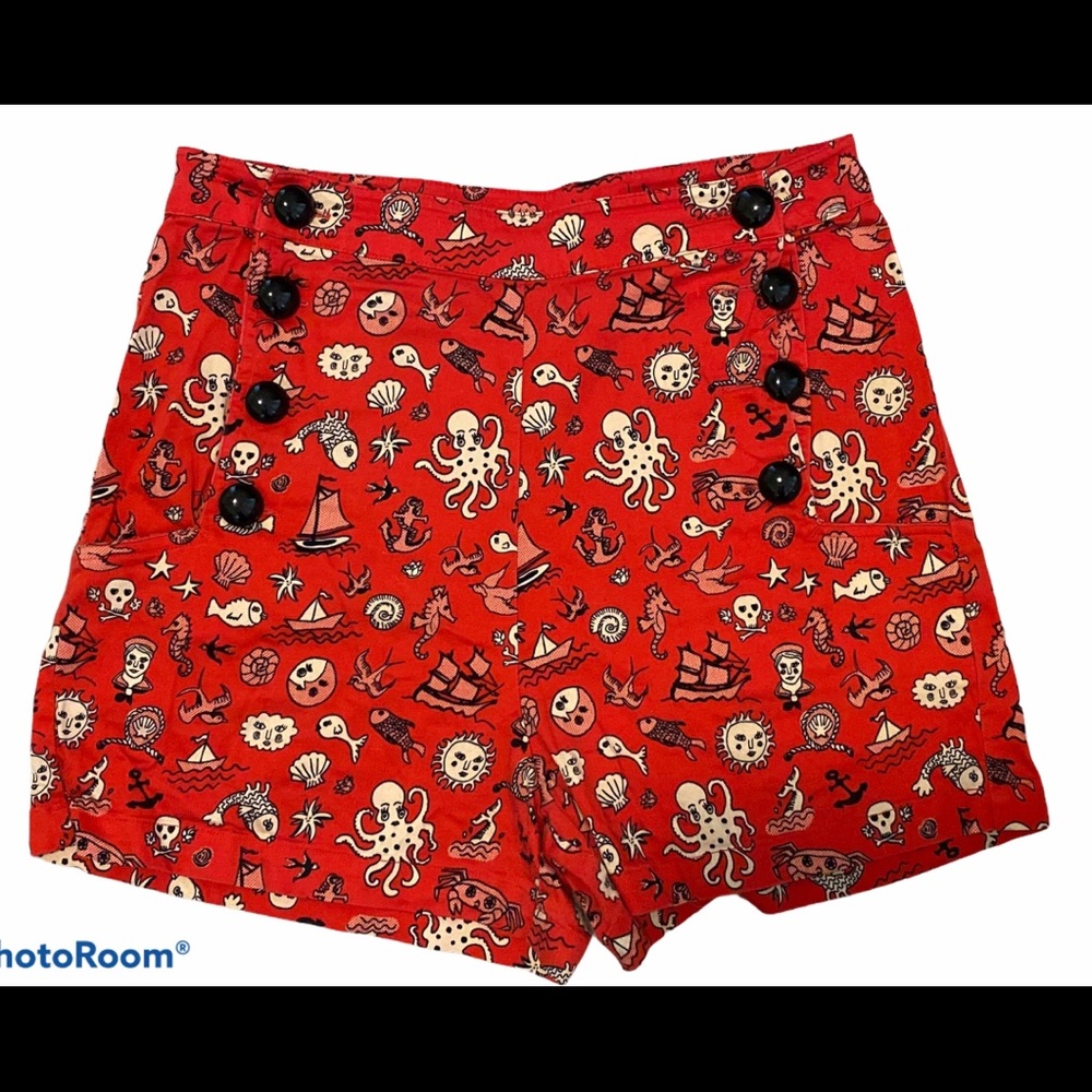 Voodoo Vixen | nautical shorts l Medium